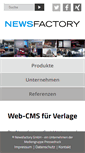 Mobile Screenshot of newsfactory.de