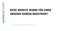 Desktop Screenshot of boewe.newsfactory.de